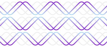 violet waves outline gradient decorative design background vector