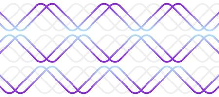 violet waves outline gradient decorative design background vector