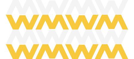 abstract yellow chevron arrow design background vector