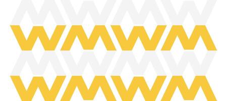 abstract yellow chevron arrow design background vector