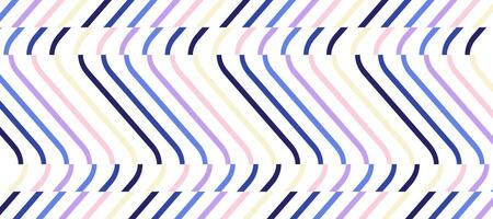 abstract colorful curve lines flowing striped design background vector