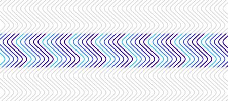 blue swirl curve thin line flowing striped design background vector