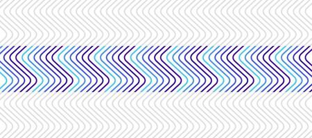 blue swirl curve thin line flowing striped design background vector