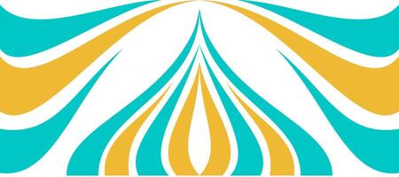 mosque dome curve green ramadan design background vector