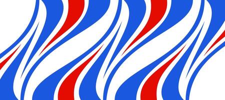 wavy swirl red blue design background vector