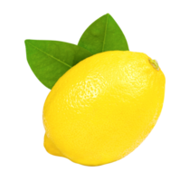 amarillo limón aislado png