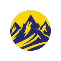 mountain logo vector element, mountain logo vector template, mountain vector illustration