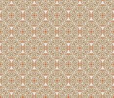 Seamless abstract pattern with ornaments for silk scarf, indian sari, ceramic tiles, wallpaper, fabric, textile. Floral geometric background in oriental style vector