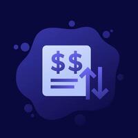 dynamic or surge pricing icon, vector design