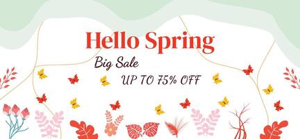 spring background vector luxury minimalist poster display for web