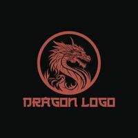 vector logo dragon