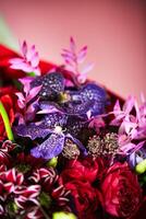 Close-Up of Bouquet of Flowers photo