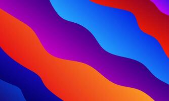 colorful gradient background with fluid wave pattern vector