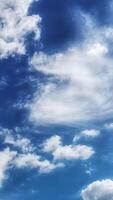 Abstract of white clouds in the sky photo