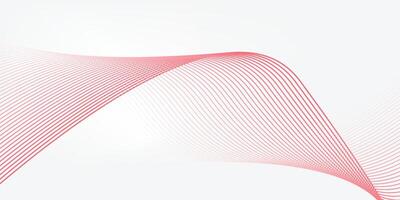 Premium background design with red line pattern or texture in luxury pastel colour. Abstract horizontal vector template for business banner, formal backdrop, prestigious voucher, luxe invite