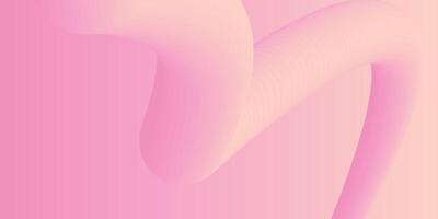 abstract 3D liquid fluid pink color background. Creative minimal sphere balls or bubble trendy colorful gradient design for cover brochure, flyer, poster, banner web. vector