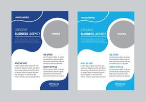 Real estate business brochure flyer design a4 template.Vector illustration vector