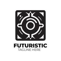 futuristic elements for design vector