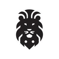 león logo diseño vector plantilla, logo mascota