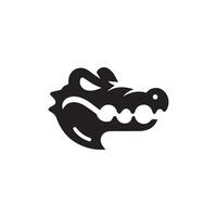 Alligator illustration, vector of crocodile icons