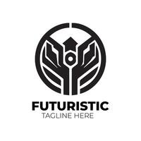 futuristic elements for design vector