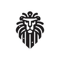 lion logo design vector template, logo mascot