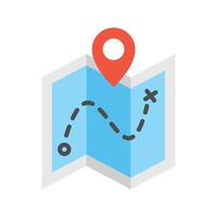 map icon vector design template in white background