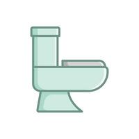 toilet icon vector design template in white background