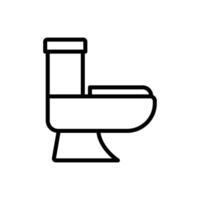 toilet icon vector design template in white background