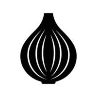 onion icon vector design template in white background