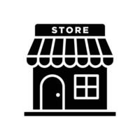 store icon vector design template in white background