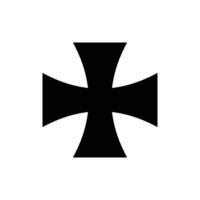 cross icon vector design template in white background