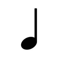 music note icon vector design template in white background