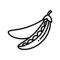 peas icon vector design template in white background
