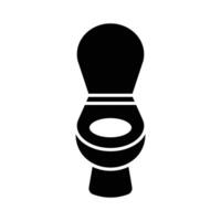 toilet icon vector design template in white background