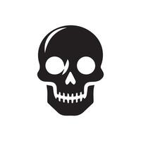 skull logo icon design vector illustration  design template