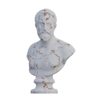 ottavio farnese staty, 3d återger, isolerat, perfekt för din design png