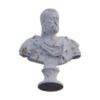 sätta dit av cosimo jag de 'Medici staty, 3d återger, isolerat, perfekt för din design png