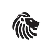 lion logo design vector template, logo mascot