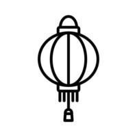 chinese lantern icon vector design template in white background