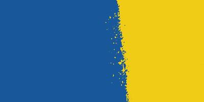 Abstract blue and yellow brush background, Free Vector