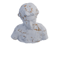 Juan el bautista estatua, 3d renders, aislado, Perfecto para tu diseño png