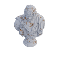 septime séverus statue, 3d rend, isolé, parfait pour votre conception png