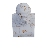 socrate statue, 3d rend, isolé, parfait pour votre conception png