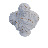 Marcus Aurelius  statue, 3d renders, isolated, perfect for your design png