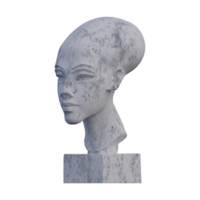 princesa de armana estatua, 3d renders, aislado, Perfecto para tu diseño png