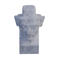 reina nefertiti estatua, 3d renders, aislado, Perfecto para tu diseño png