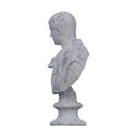 obtener una estatua, 3d renders, aislado, Perfecto para tu diseño png