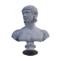 Barbar Statue, 3d macht, isoliert, perfekt zum Ihre Design png