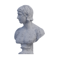 Barbar Statue, 3d macht, isoliert, perfekt zum Ihre Design png